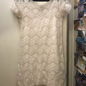 Forever 21 White Lace Dress